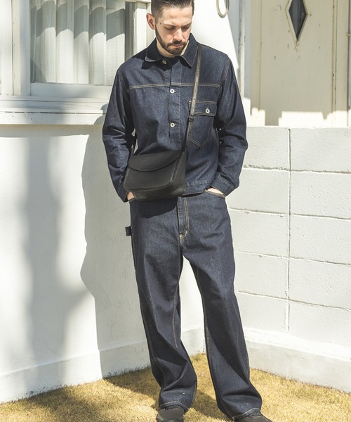 Mr.OLIVEショルダーバッグ MR.OLIVE E.O.I / HORWEEN CHROMEXCEL LEATHER / TINY SACOCHE