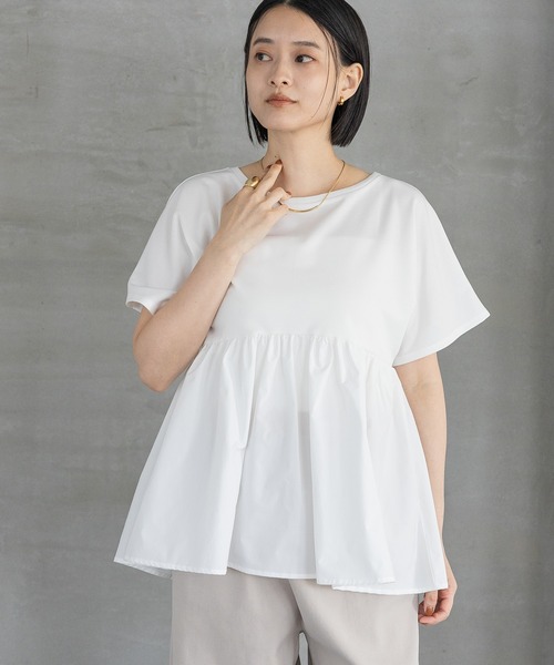 A part by（アパートバイ） tシャツ ペプラムTシャツ レディース 