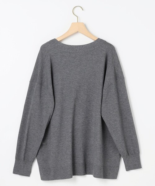 quitanダークグレー カシュクールカーディガン カーディガン スムースストレッチカシュクール レディース : ZOZOTOWN