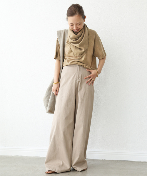 「Deuxieme Classe」 半袖Tシャツ - ベージュ レディース_画像5