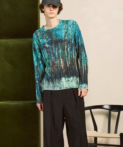 MAISON SPECIAL ダメージニット 00 MAISON SPECIAL（メゾンスペシャル） セーター ニット 「UNISEX」Wall