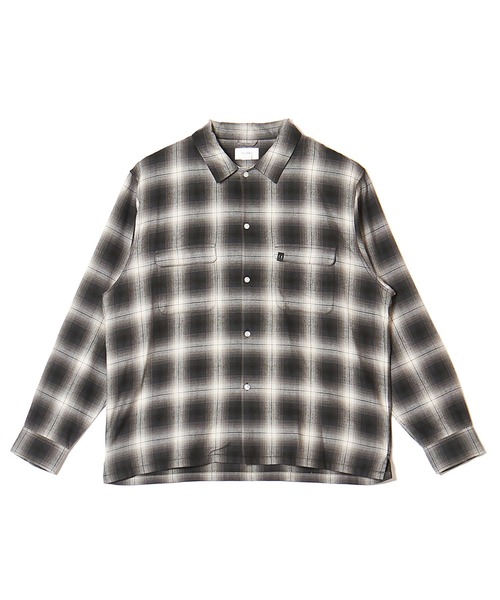 CRIMIE（クライミー） シャツ OMBRE CHECK SHIRT メンズ : ZOZOTOWN