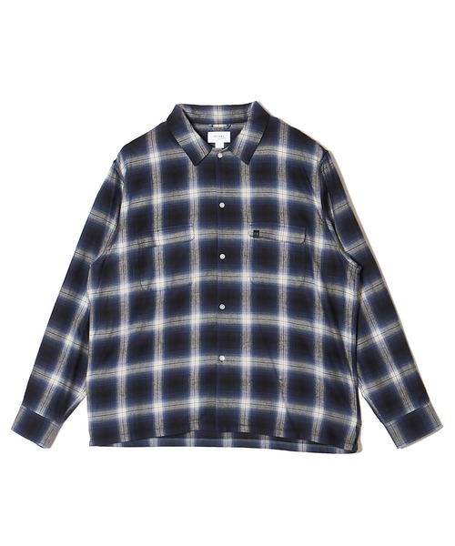 CRIMIE（クライミー） シャツ OMBRE CHECK SHIRT メンズ : ZOZOTOWN