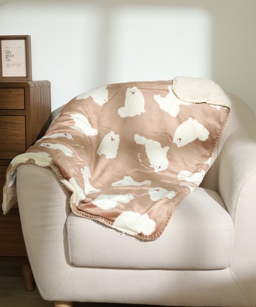 FUNALIVE（ファンアライブ） ブランケット スワンネル3wayひざ掛け