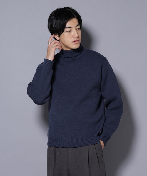 NANO universe（ナノ・ユニバース） セーター ニット PBTストレッチ