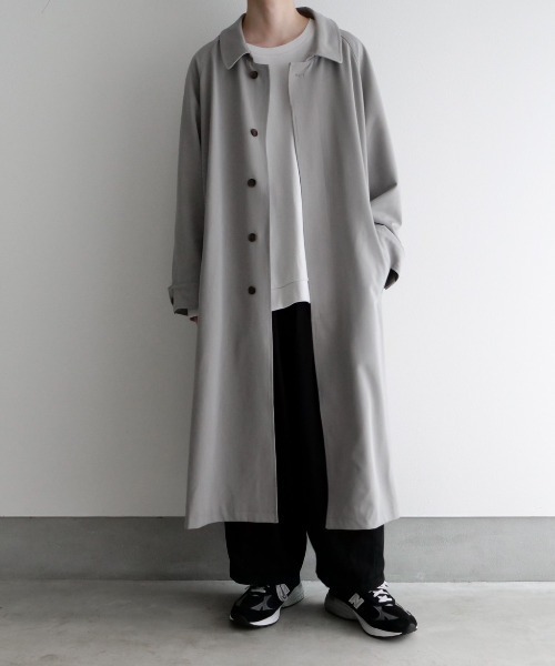 remer ステンカラーコート SMALL グレー メンズ : ZOZOTOWN Yahoo!店