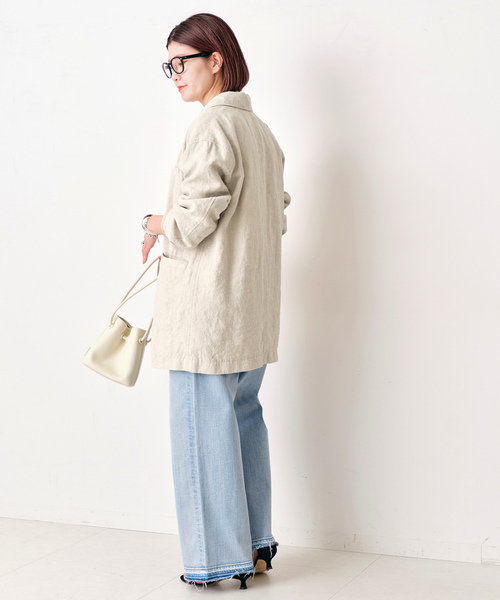 「Spick \u0026 Span」 テーラードジャケット 36 ベージュ レディースの画像