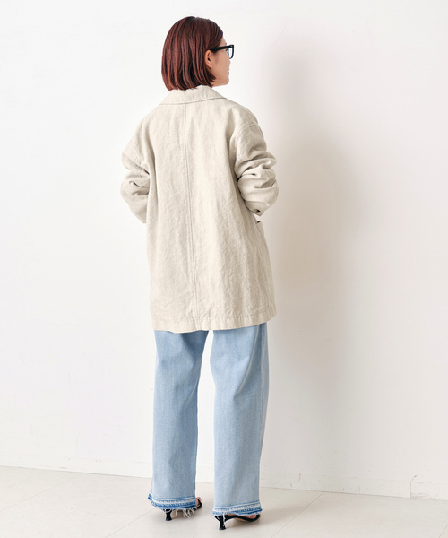 「Spick \u0026 Span」 テーラードジャケット 36 ベージュ レディースの画像