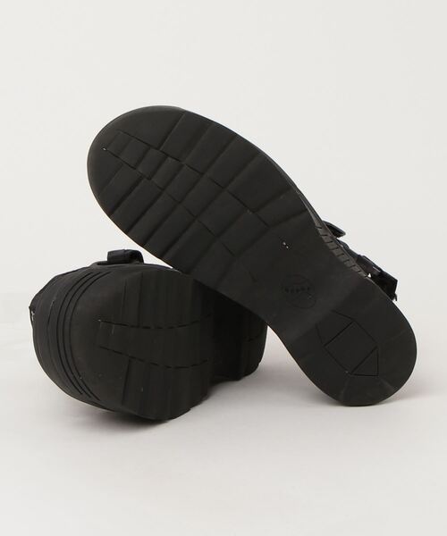 「SHAKA」 フラットサンダル 24cm ブラック レディース_画像3