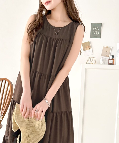 classicalelf（クラシカルエルフ） ノースリーブワンピース MEDIUM