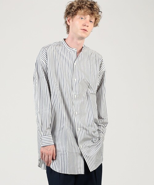 HAVERSACK（ハバーサック） シャツ HAVERSACK ATTIRE シルク バンド