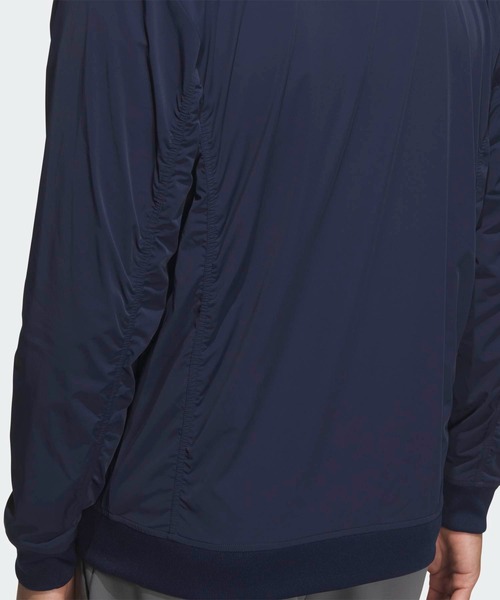 Army！アディダスゴルフ フルジップジャケット Lサイズ adidas（アディダス） ナイロンジャケット 防風フルジップジャケット