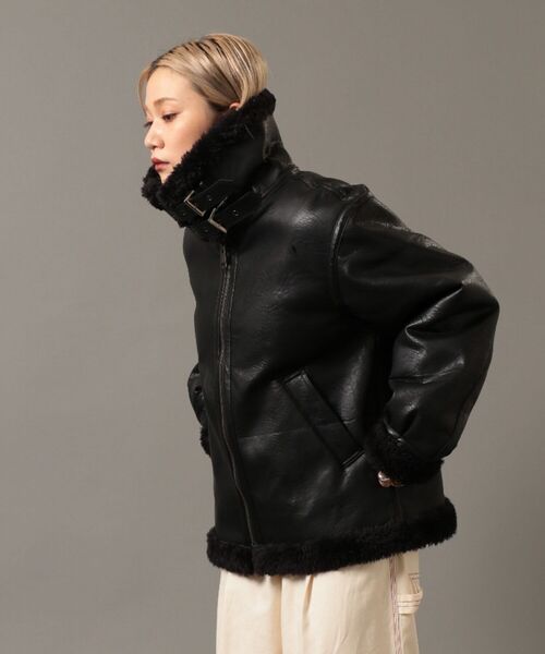 「Retro Grade」 ブルゾン LARGE ライトベージュ メンズ_画像5