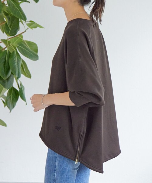 BEARDSLEY（ビアズリー） tシャツ 刺繍入り裏ボアトレーナー