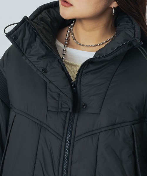 ROSE BUD（ローズバッド） コート アウター STAND COLLAR PADDED