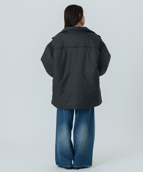 ROSE BUD（ローズバッド） コート アウター STAND COLLAR PADDED
