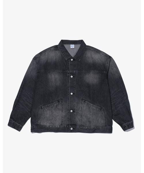 KEBOZ（ケボズ） デニムジャケット gジャン DAMAGED DENIM JACKET