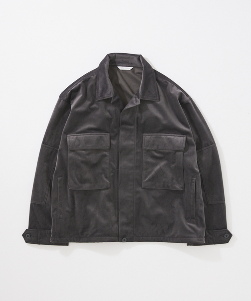 ジャーナルスタンダード（JOURNAL STANDARD）/トリコット ベロア フェード BDU シャツジャケット JOURNAL STANDARD（ジャーナルスタンダード） コート ジャケット