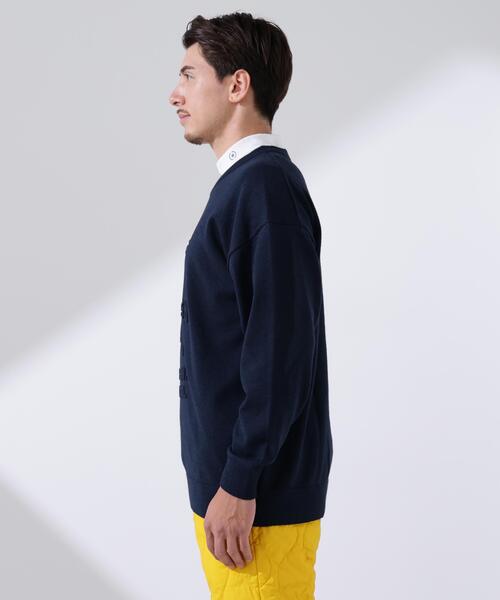 PING（ピン） セーター ニット 「PING APPAREL」エンボス加工ウール
