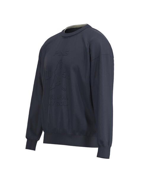 PING（ピン） セーター ニット 「PING APPAREL」エンボス加工ウール