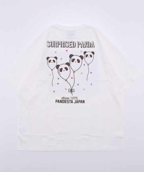 「PANDIESTA」 半袖Tシャツ 3L ホワイト メンズ_画像2