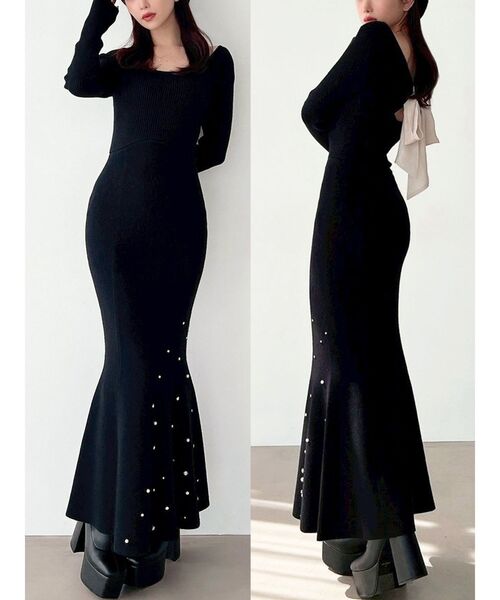 RESEXXY（リゼクシー） ワンピース ヘムルミナスマーメイドニット