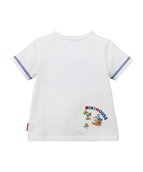 MIKI HOUSE（ミキハウス） tシャツ マリン半袖Tシャツ キッズ 子供服