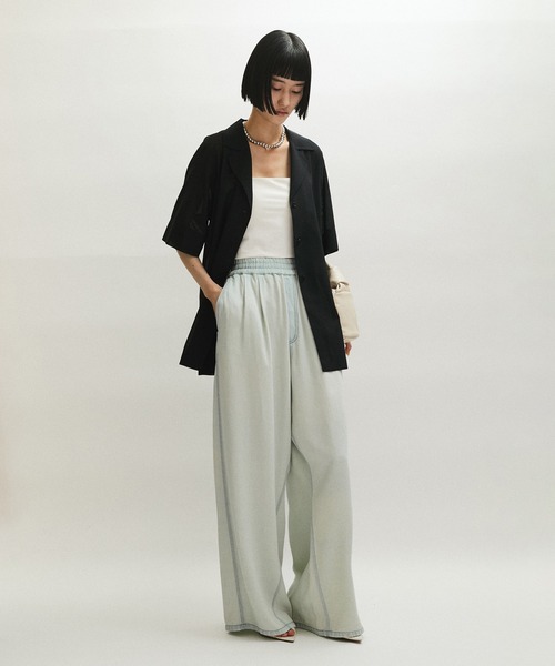 ADAM ET ROPE'（アダムエロペ） デニムパンツ 38 サックスブルー