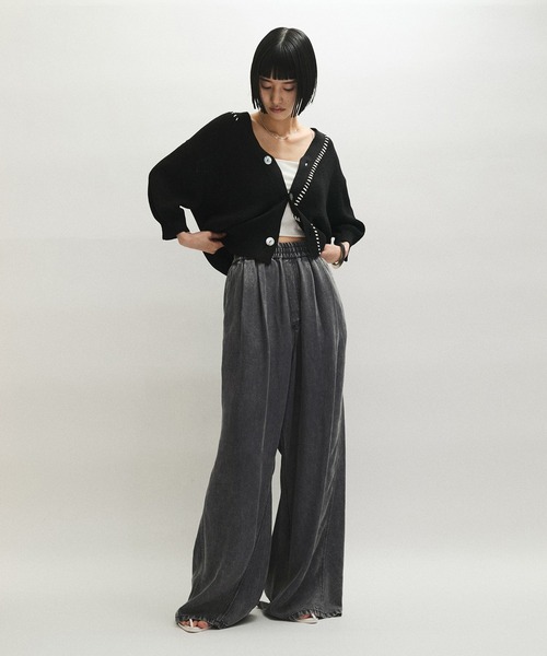 ADAM ET ROPE'（アダムエロペ） デニムパンツ 38 サックスブルー