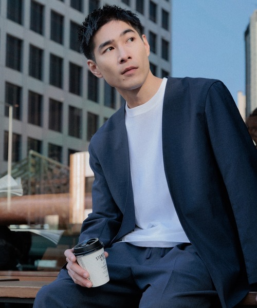 ADAM ET ROPE / セットアップ/FREE/ポリエステル/BLK/GAY-54510 ADAM ET ROPE'（アダムエロペ） セットアップ L ブラック系その他