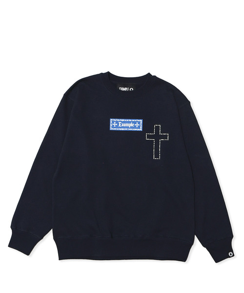 EXAMPLE（エグザンプル） トレーナー スウェット EXAMPLE THE TEN CODE