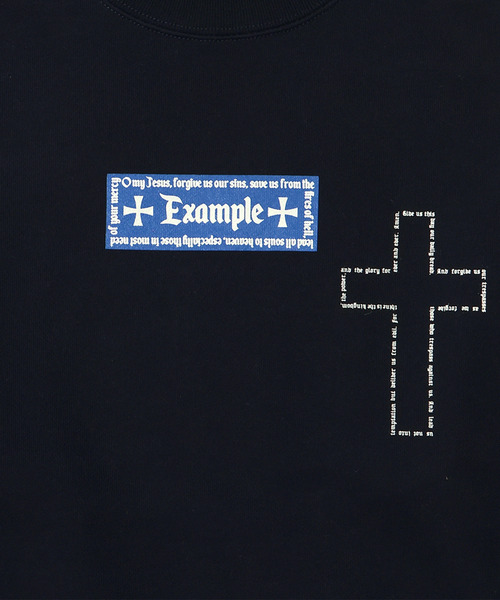 EXAMPLE（エグザンプル） トレーナー スウェット EXAMPLE THE TEN CODE
