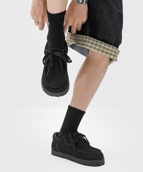 新品 バンズ クーカ スエード モカシン デッキ スニーカー 黒 28.5 ① 新品未使用28 5cm VANSデッキシューズ型スニーカーKOOKA 黒｜Yahoo