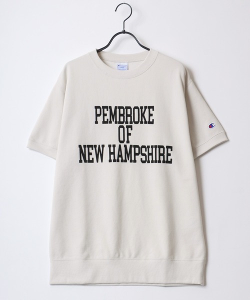 「Champion」 スウェットカットソー M グレー メンズ_画像2