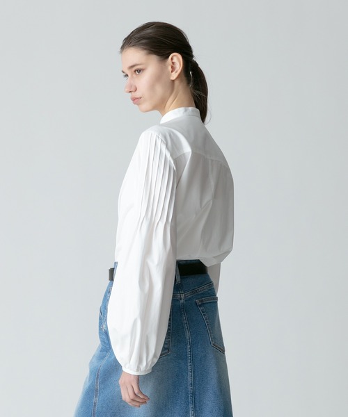 「allureville」 長袖ブラウス 2 ブラック レディース_画像4