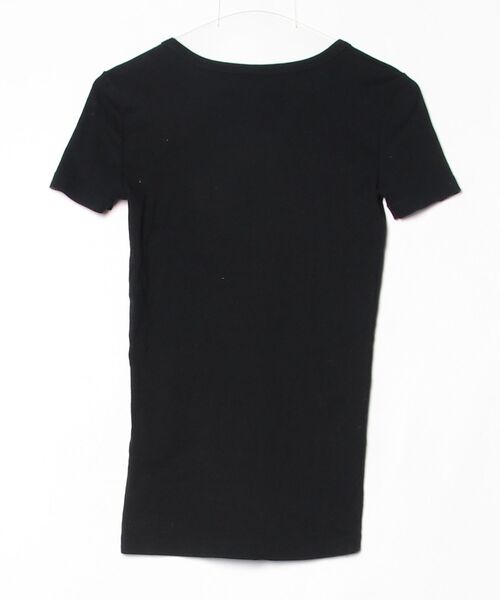 「PETIT BATEAU」 半袖Tシャツ S ブラック メンズ_画像2