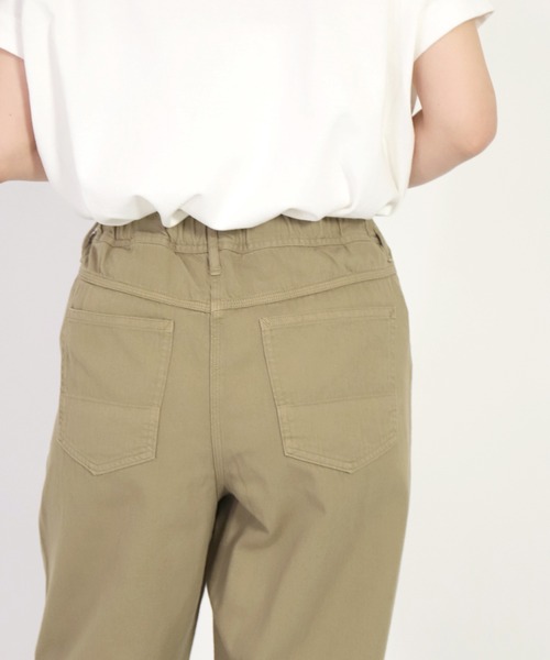 「D.M.G.」 イージーパンツ S マスタード レディース_画像8