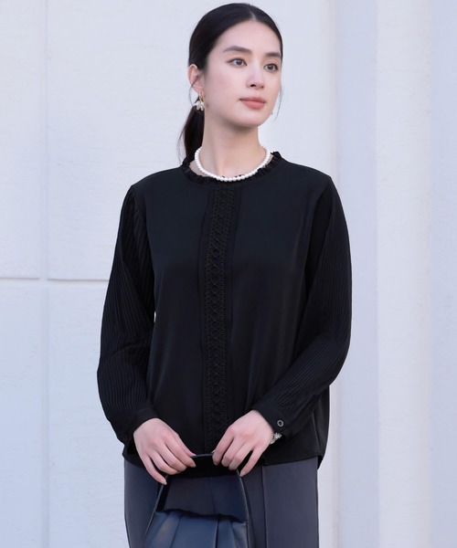 ミントデザインズ　オーバーサイズ　シャツ　シンデレラシャツ　ブラウス　XL 黒 楽天市場】シャツブラウス レディース 長袖 オーバーサイズ トップス