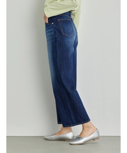 「AMERICAN HOLIC」 デニムパンツ MEDIUM ライトインディゴブルー レディース_画像3