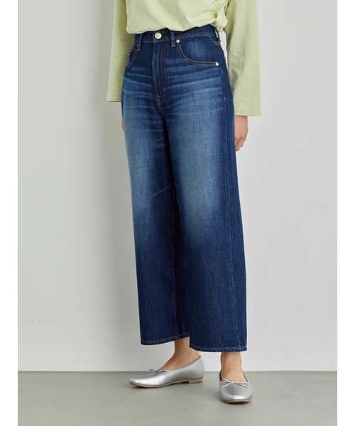 「AMERICAN HOLIC」 デニムパンツ MEDIUM ライトインディゴブルー レディース_画像4