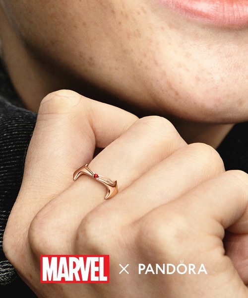 「Pandora」 リング 60 ピンクゴールド レディース_画像5