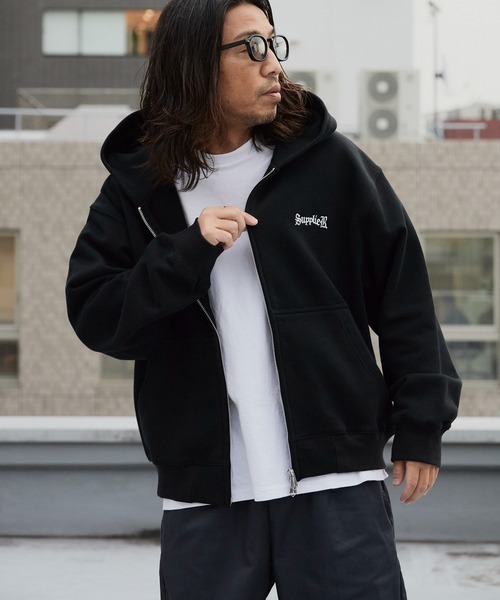 SUPPLIER（サプライヤー） パーカー Cross Zip Hoodie V2 ライン