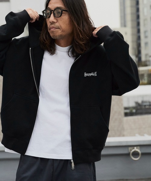 SUPPLIER（サプライヤー） パーカー Cross Zip Hoodie V2 ライン
