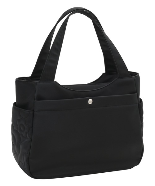 新品未使用品　タグ付き　マリークワント トートバック　ブラック MARY QUANT（マリークヮント） トートバッグ マリークワント デイジー