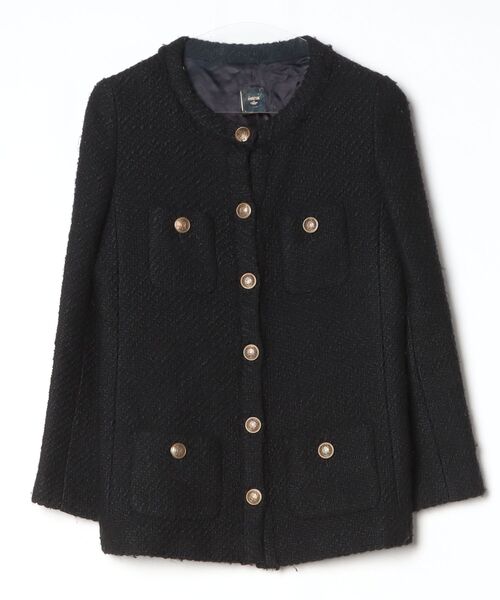 最終価格【美品】ドゥーズィエムクラス　MUSE ツイード　ジャケット MUSE de Deuxieme Classe 「MUSE classe」 ツイードジャケット 36