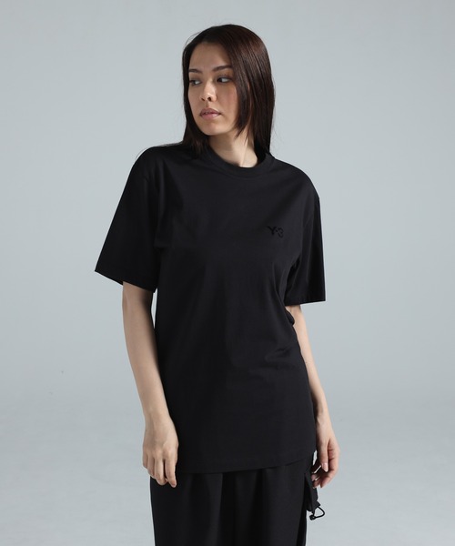 Y-3 レディースショート丈Tシャツ Y-3 tシャツ REGULAR SHORT SLEEVE TEE メンズ レディース : ZOZOTOWN