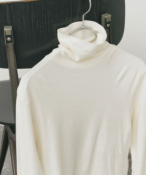 ARCHIVIO【新品未使用、タグ付き】ハイネックプルオーバーシャツ Spick＆Span（スピック アンド スパン） tシャツ 「追加2」ハイネック