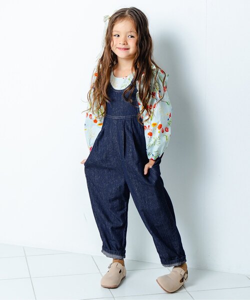 Boribon サロペット オーバーオール ココデニムサロペット キッズ 子供