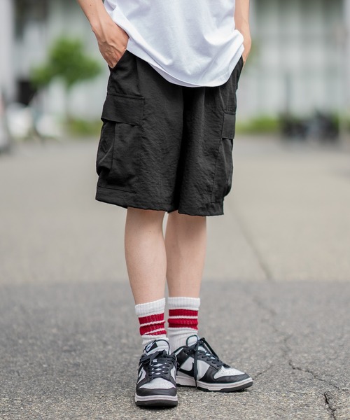 En serio TOKYO ハーフパンツ カーゴパンツ 「SIDEWAYSTANCE」ポリ