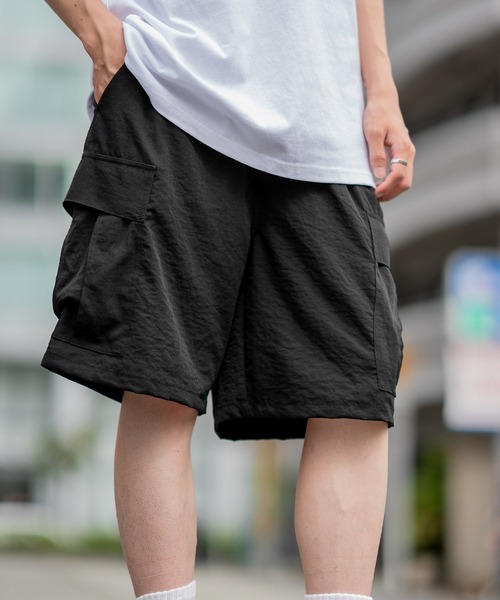 En serio TOKYO ハーフパンツ カーゴパンツ 「SIDEWAYSTANCE」ポリ